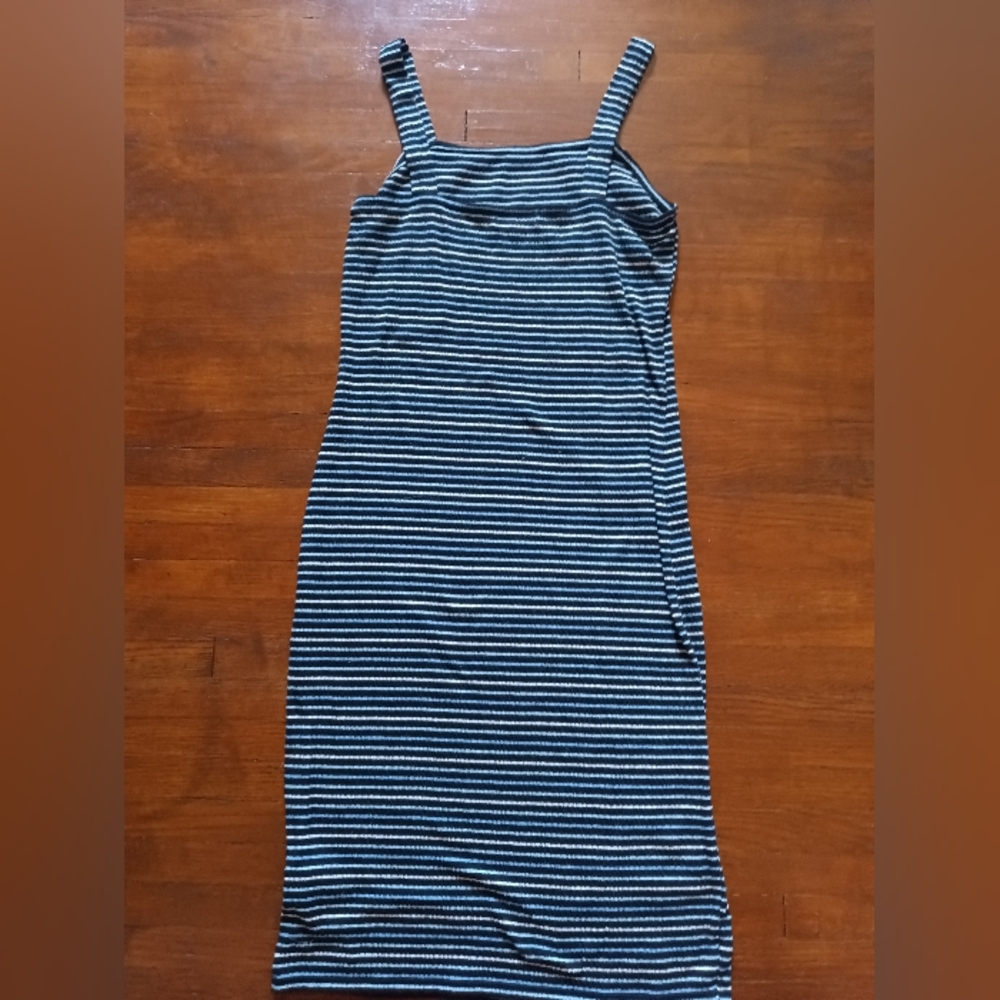 Ultra Flirt NY Los Angeles Summer Striped Dress - Picture 3 of 4